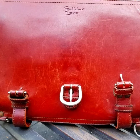 Saddleback Leather Classic Large Briefcase in Chestnut